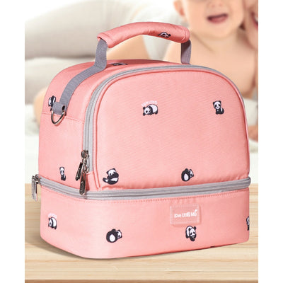 Love Little Me Insulated Bottle/Lunch Bag-Pink