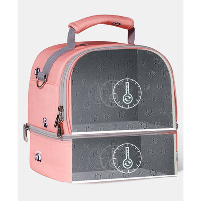 Love Little Me Insulated Bottle/Lunch Bag-Pink