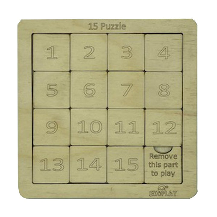 1 - 15  Educational Puzzle