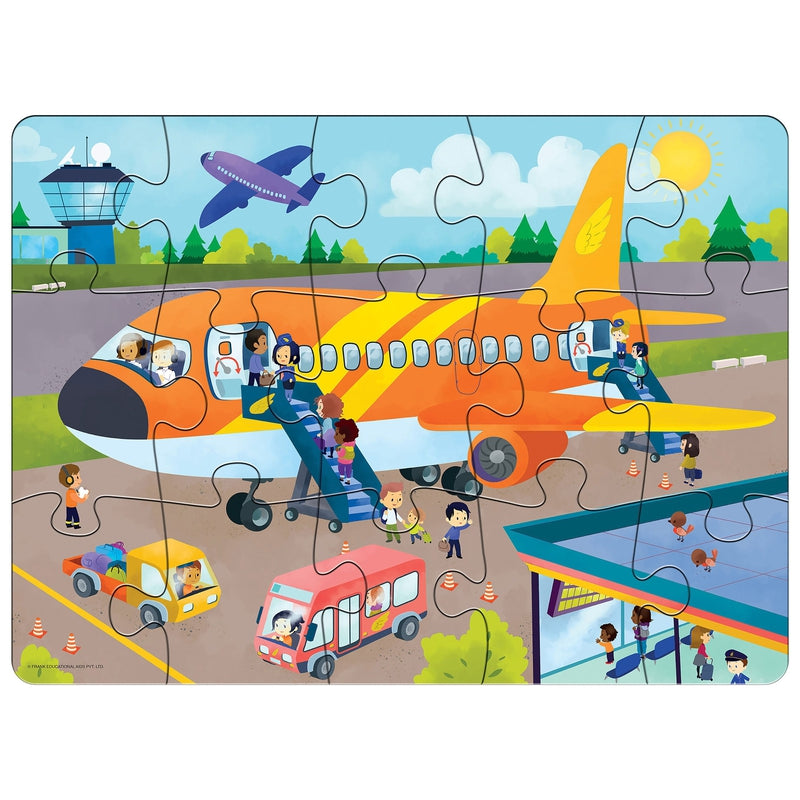 Aeroplane - 15 Pieces Floor Puzzle