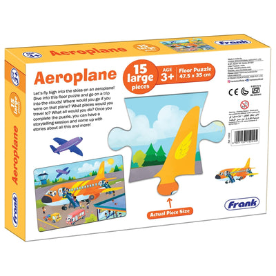 Aeroplane - 15 Pieces Floor Puzzle