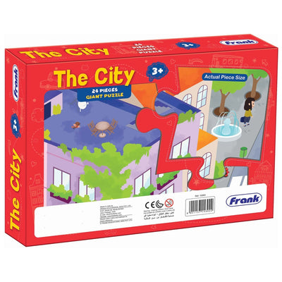 The City - 24 Pieces Giant Floor Puzzle