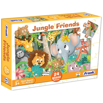 Jungle Friends - 24 Pieces Giant Floor Puzzle