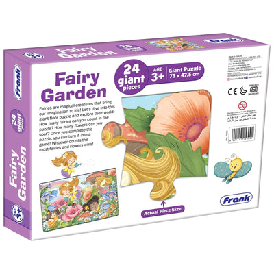 Fairy Garden - 24 Pieces Giant Floor Puzzle