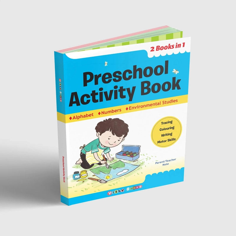 Preschool 2 Books in 1 Activity Book