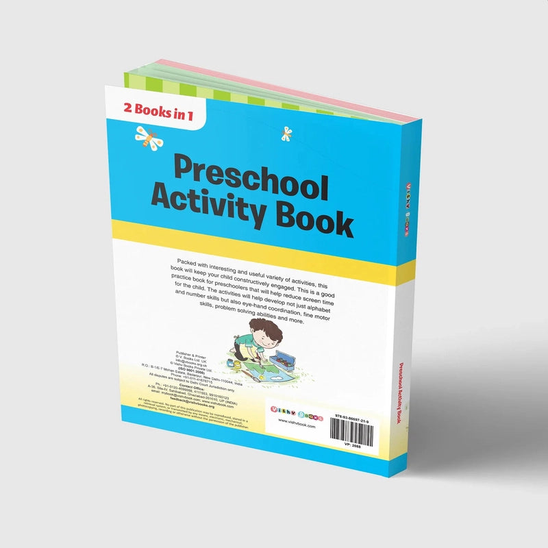 Preschool 2 Books in 1 Activity Book