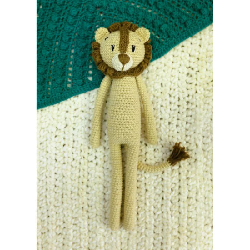 Handmade Amigurumi Leony Soft Toy - The Lion