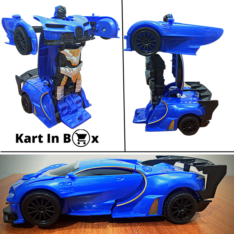 Transformers Toys | Remote Control Car Bugatti Veyron (Dark Blue)