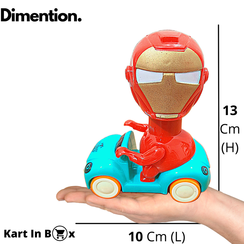 Mini Scooter Toy for Kids |  Friction Toys (Iron Man)