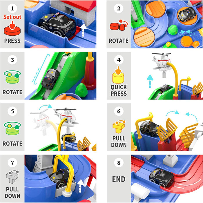 Car Adventure Rescue Toy