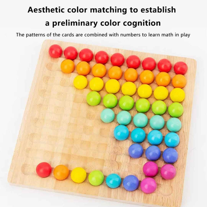 Wooden Board Beads Game