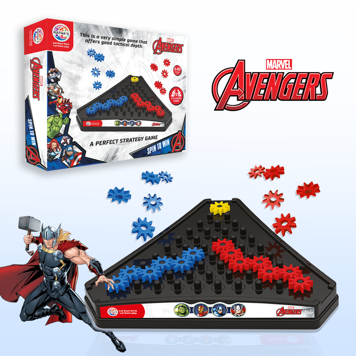 Marvel Avengers Spin to Win A perfect strategy game of gears