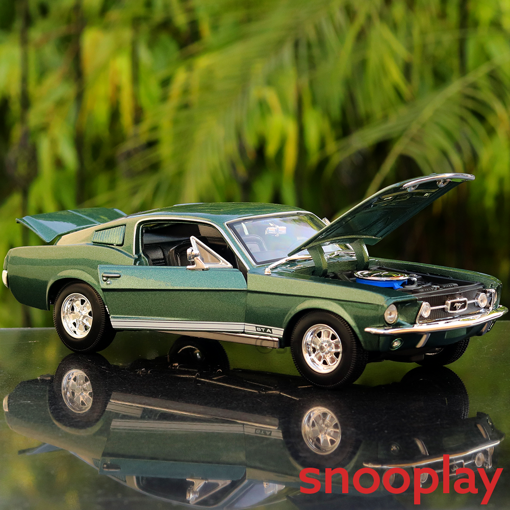 1967 Ford Mustang GTA Fastback Diecast Car Model (1:18 Scale)