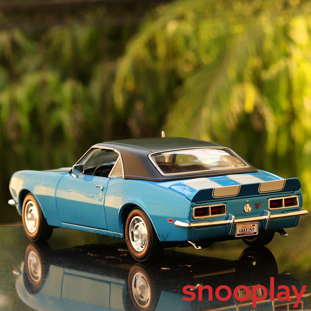 Licensed Diecast 1968 Chevrolet Camaro Car Scale Model 1:18