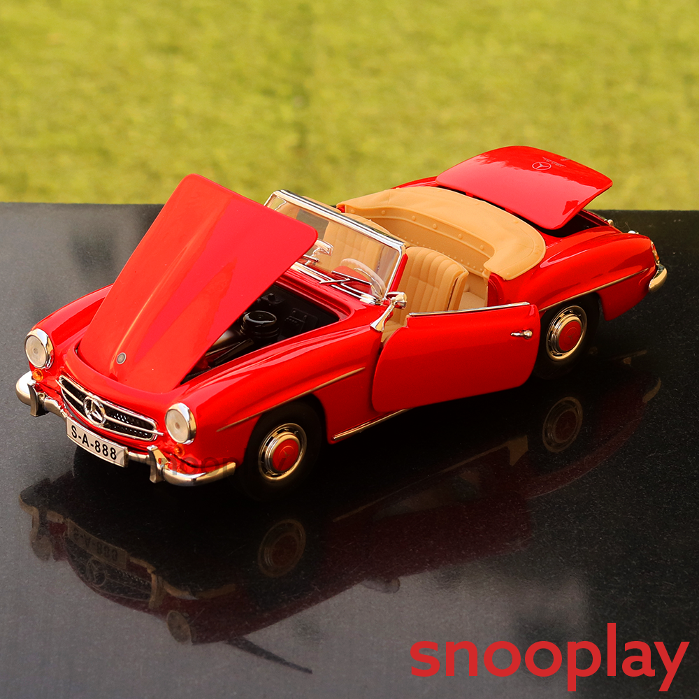 Licensed 1955 Mercedes-Benz 190SL Diecast Car Model (1:18 Scale)