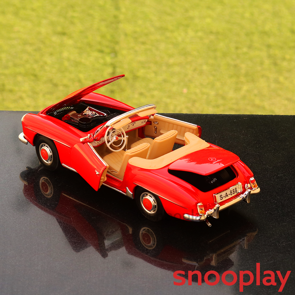 Licensed 1955 Mercedes-Benz 190SL Diecast Car Model (1:18 Scale)