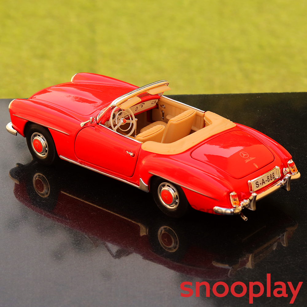 Licensed 1955 Mercedes-Benz 190SL Diecast Car Model (1:18 Scale)