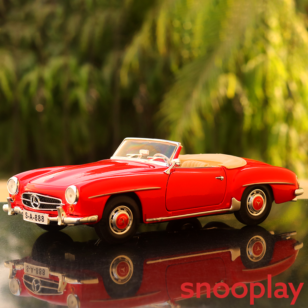 Licensed 1955 Mercedes-Benz 190SL Diecast Car Model (1:18 Scale)