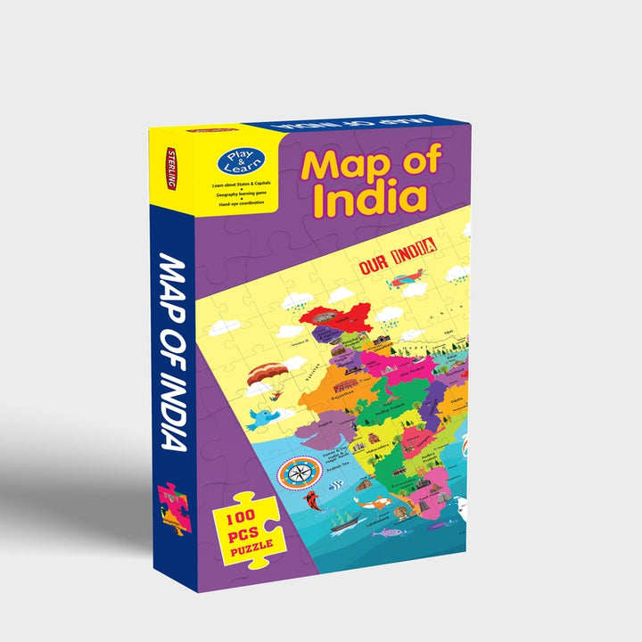 Play & Learn : Map of India (Puzzle)