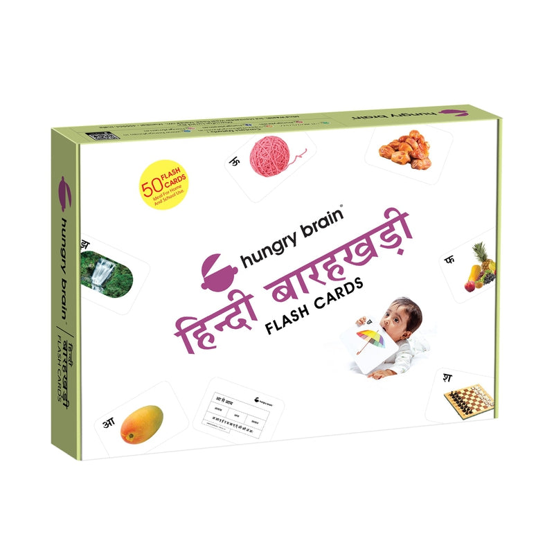 Educational - Hindi Barakhadi Flash Cards for Kids Early Learning
