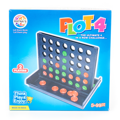 Plot-4 Game (2 Player Game)