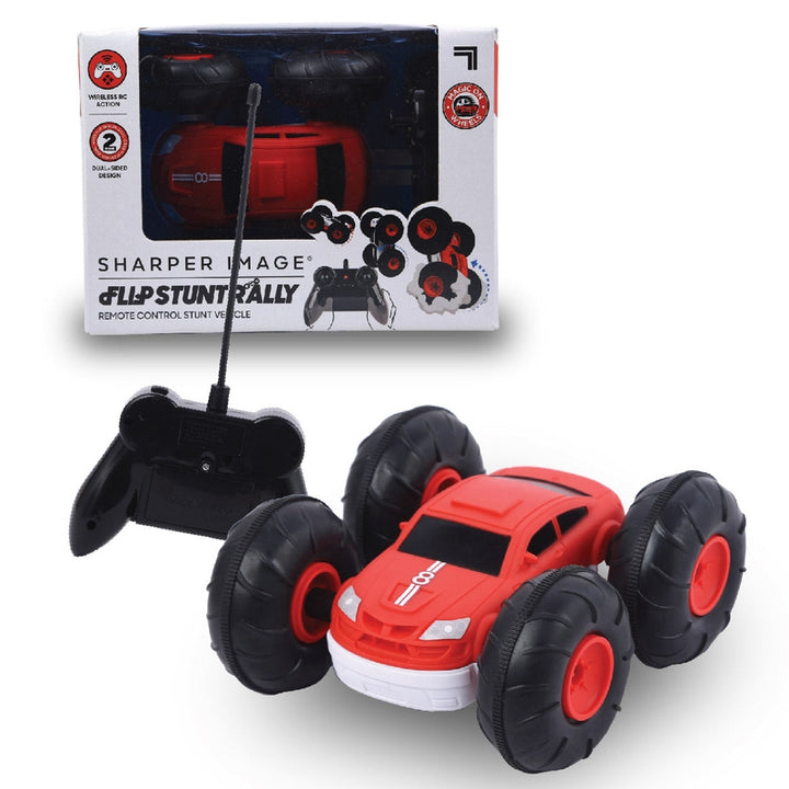 Sharper Image Remote Control Remote Controlled Cars Flip Stunt Rally Car