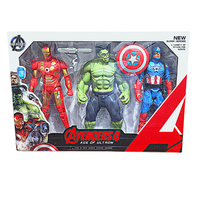 Action Figures | Captain America | Iron Man | Hulk | Big in Size (12 Inch)