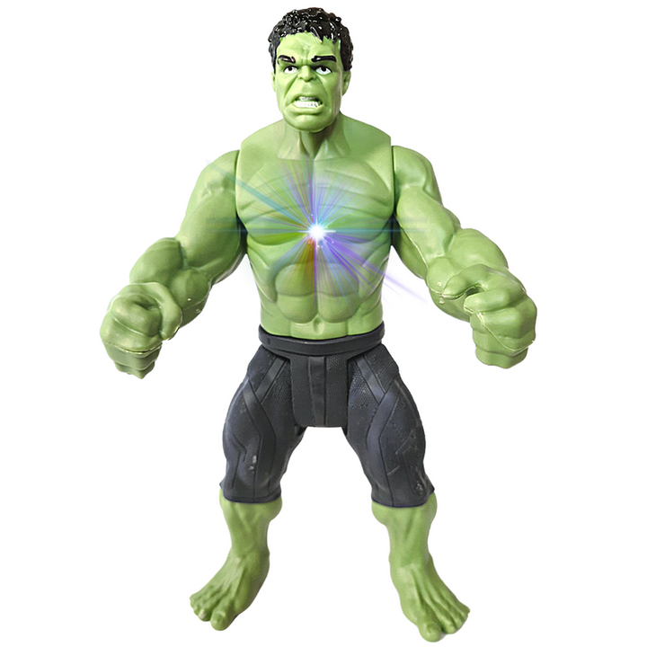 Hulk Action Figure Toy | Inbuild Light (12 inch)