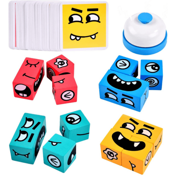 Emoji Face Cube Game - HelloKidology