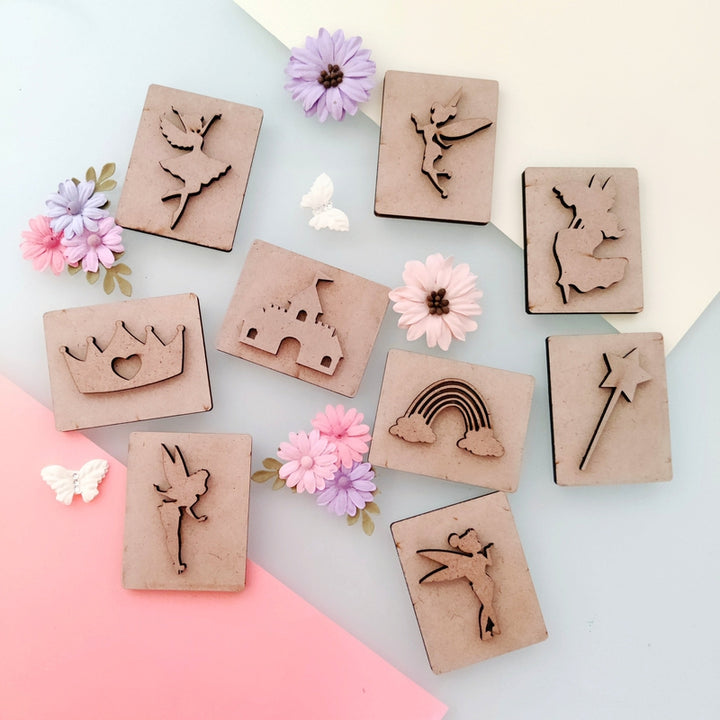 Fairy Theme Dough Stamps Set