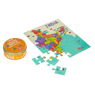 Explore India Jigsaw Puzzle for Kids