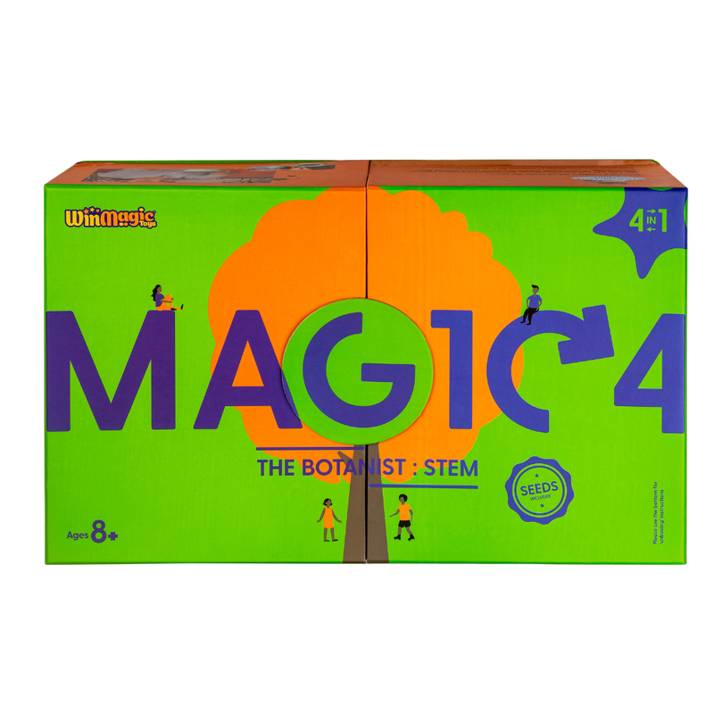 Magic4 STEM The Botanist 4 in 1 DIY Games For Children