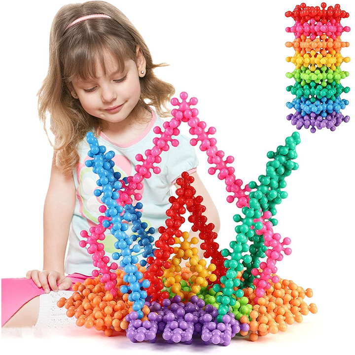 My Star Links Toys Interlocking Building Plastic Blocks Creativity Kids Toys Multicolor (100 pieces)