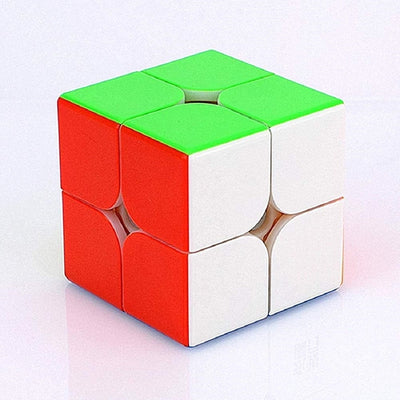 IQ Brain Storm Teaser 2x2 Inches Speed Cubic Square Shape Magic Puzzle Cube Toy for Kids & Adults- Multicolor