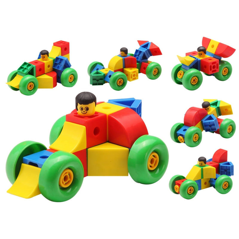 Buy Racer Blocks - Block & Constuction Set (33 Pcs) on Snooplay Online ...