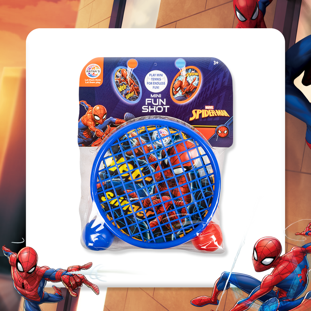 Mini Fun Shot Hand Tennis Spider-Man