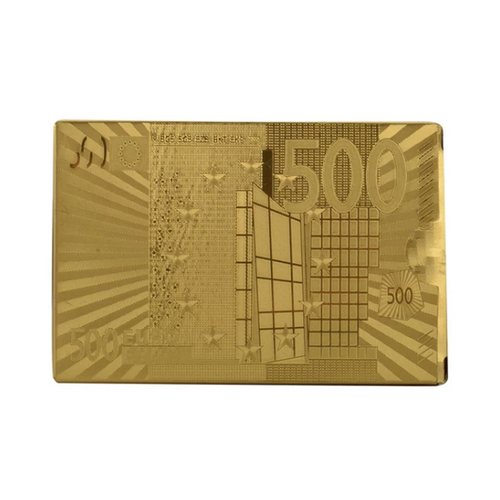 Gold Plated Luxury Playing Cards (Grown Ups) | Assorted Colours