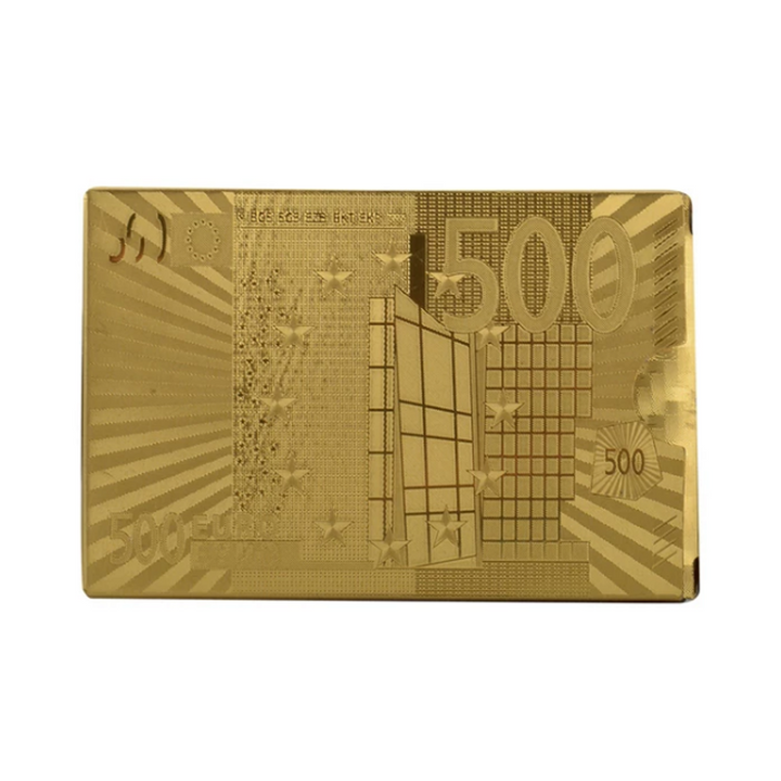 Gold Plated Luxury Playing Cards