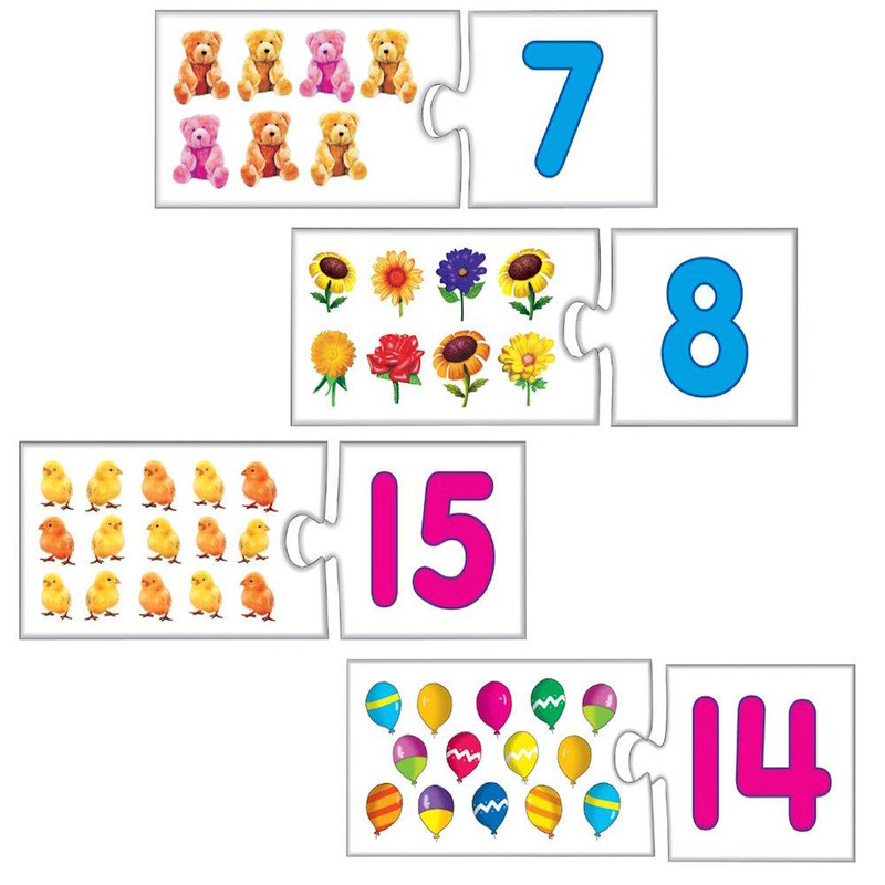 Number Fun 123 Jigsaw Puzzle (Learn Numbers)