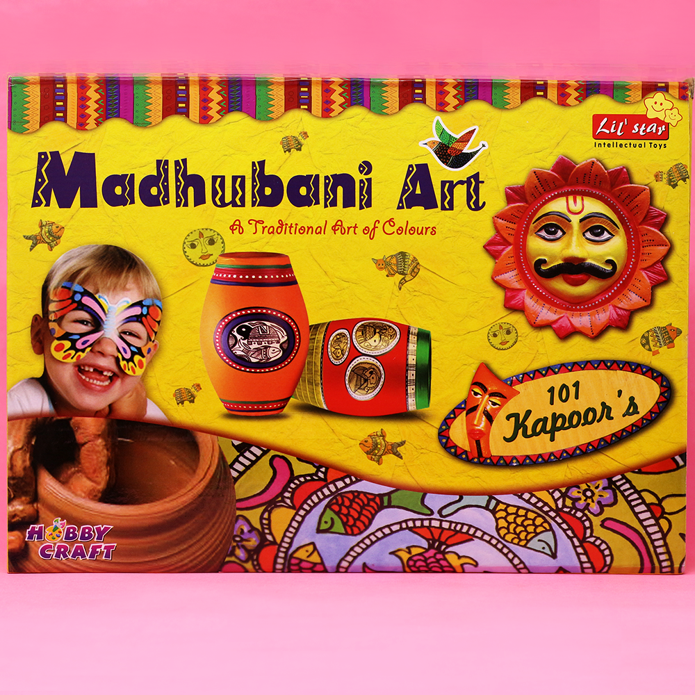 Madhubani Art Painting Game (DIY Art & Craft Kit)