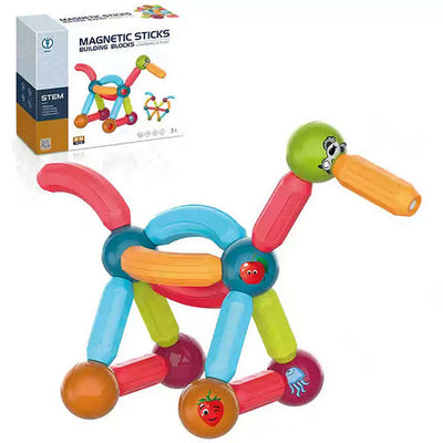 Magnetic Sticks Building Blocks Learning Toy