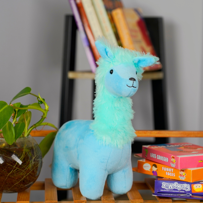 Furrendz Groovy Green Llama  10" Plush