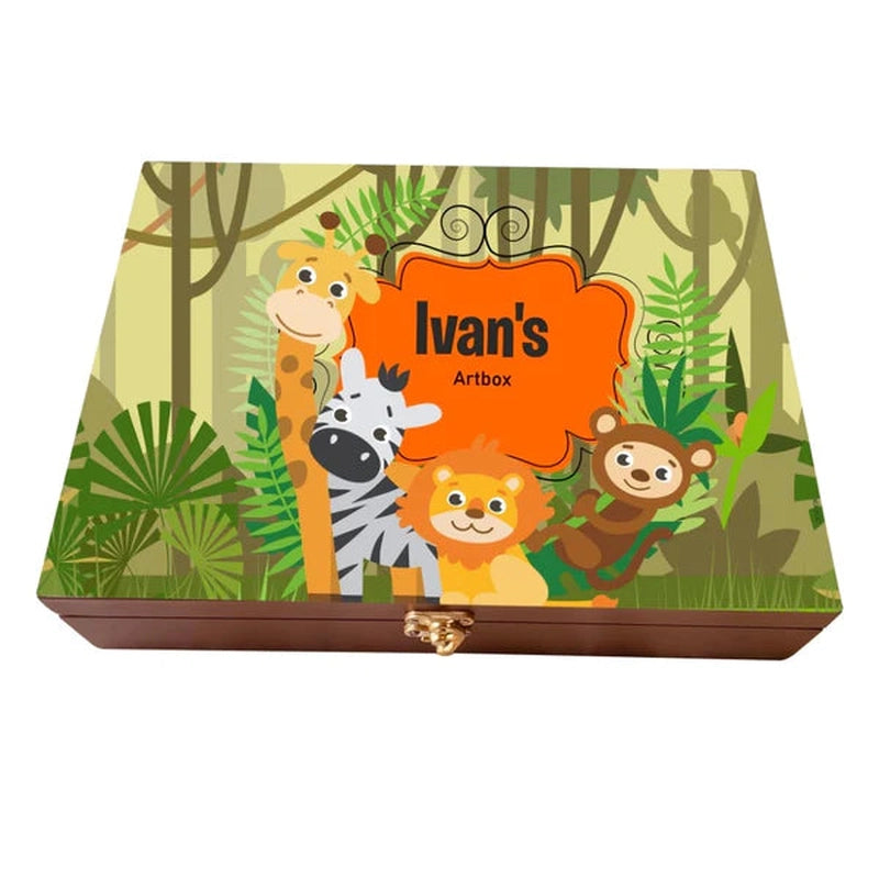 1 Wooden Artbox - Personalised (COD Not Available)