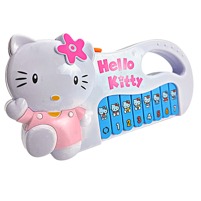 Hello Kitty Piano Toys for Kids and Babies | Plays Various Melodies (Blue)