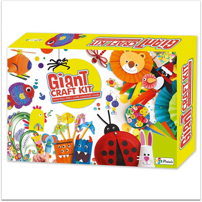 Giant Craft Kit (500+ Craft Essentials) For Kids
