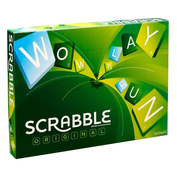 Scrabble Board Game, Word, Letters Game, Multi Color (Scrabble Board Game)