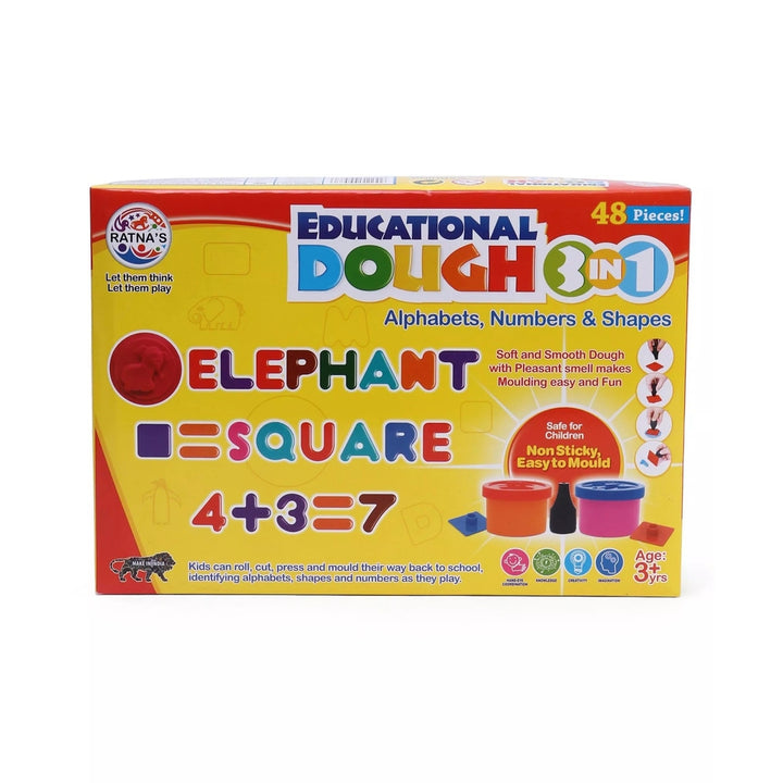 Educational Dough 3 in 1 (Box)