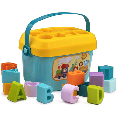 ABC and Shape Pieces Sorting Developmental Toy