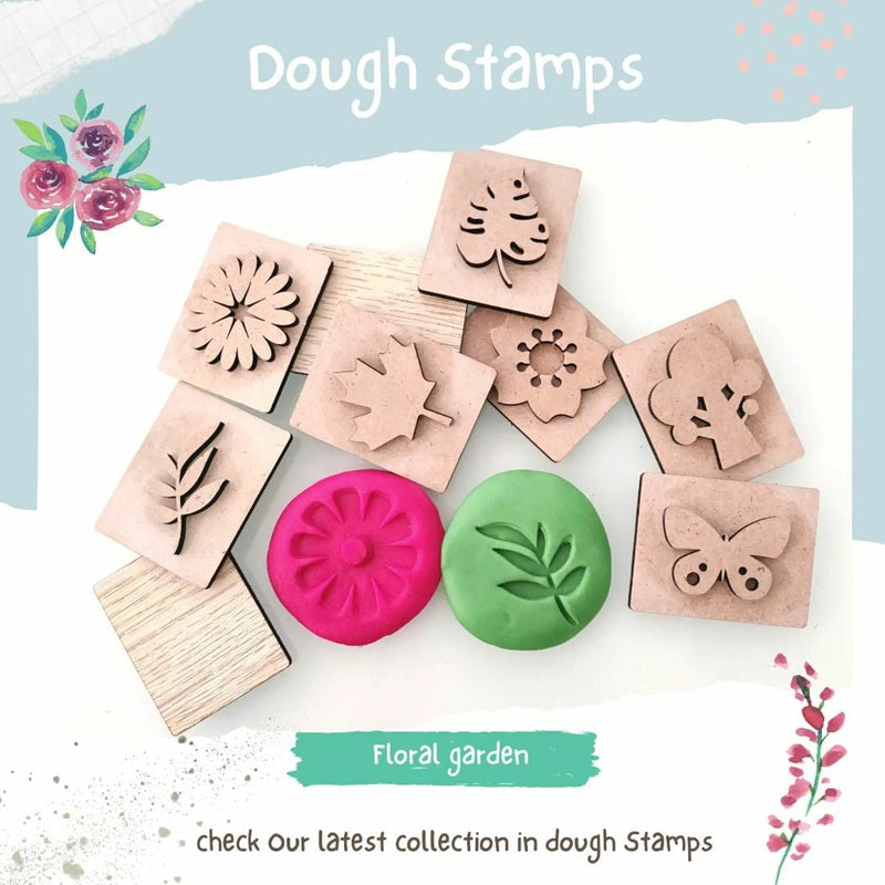 Floral Garden Theme Stamp Set