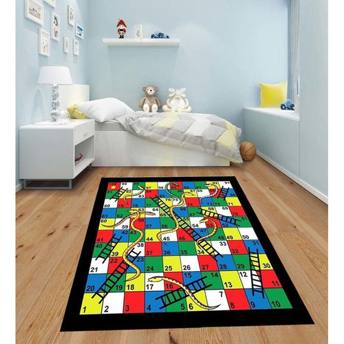 Muren 4x4 Feet Foldable Snake & Ladder Floor Mat (4 Years till Grown Ups)